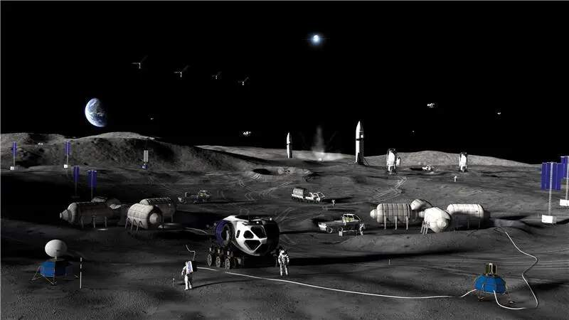 NASA月球南极基建方案出炉，放弃绕月空间站计划