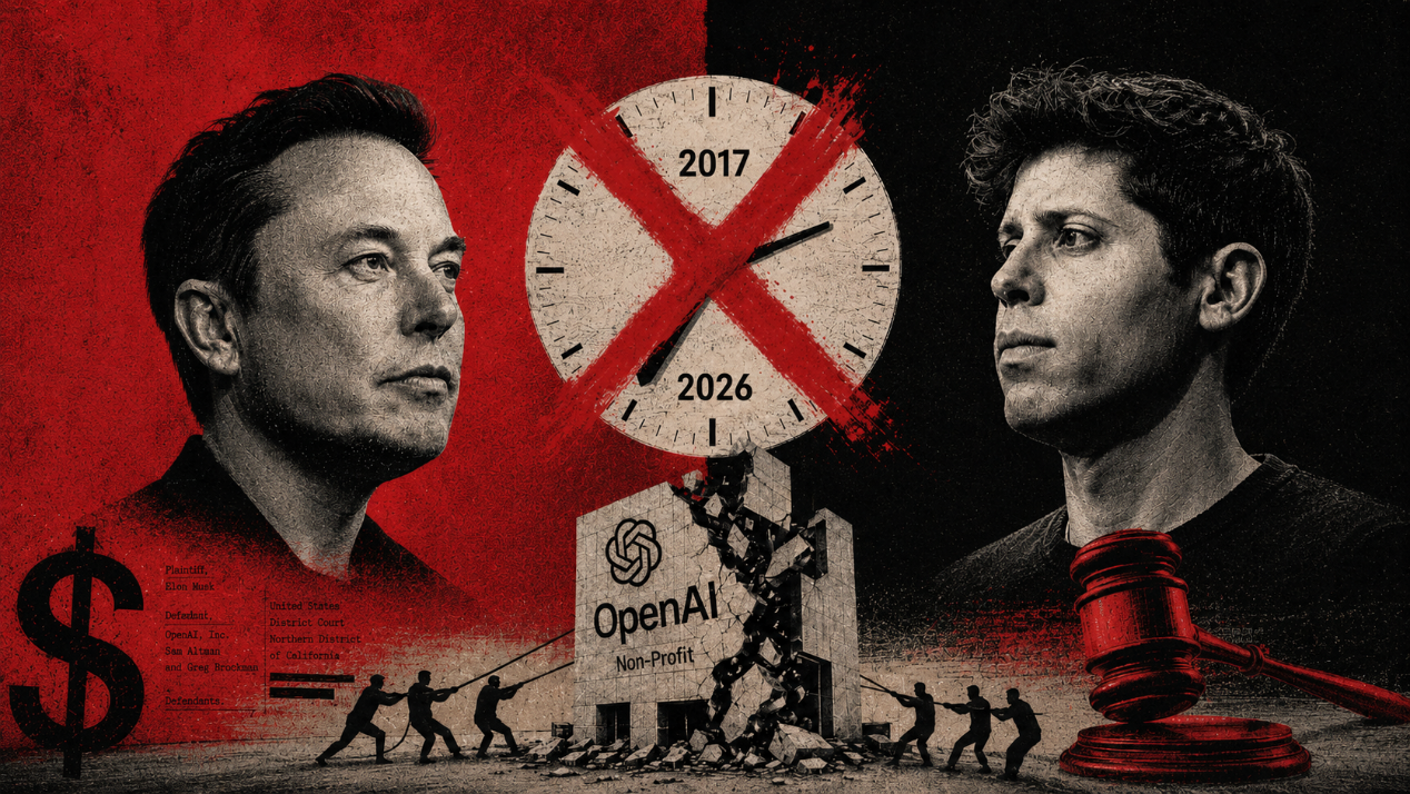 马斯克诉OpenAI案终落幕：1500亿索赔因“告晚了”被驳回