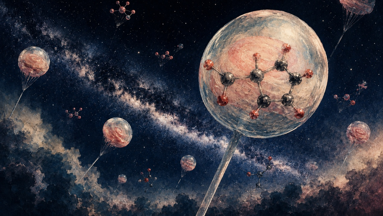 银河系中心是甜味的？天文学家在星际介质中首次发现糖